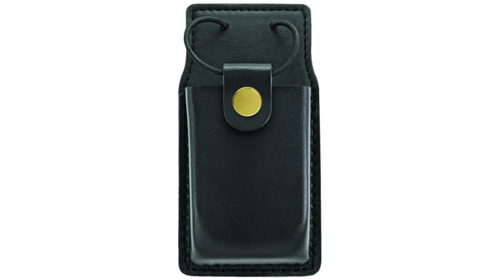 HERO'S PRIDE AirTek Deluxe Swivel Universal Radio Holder, Medium, Plain, Brass Hardware, Black, 1440BPA