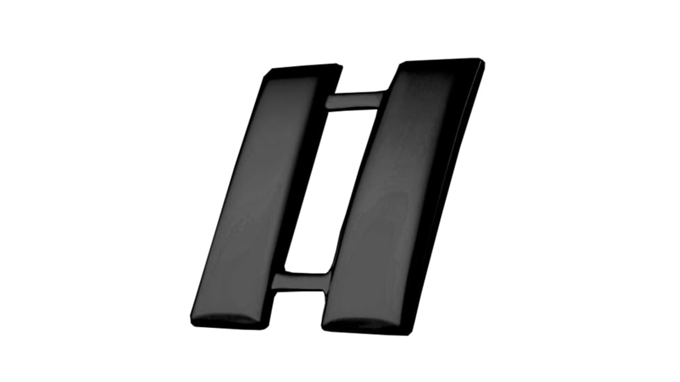 Captain Smooth Pin, Regular 1" High, Clutch Back - Pair
