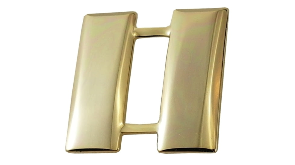 Captain Smooth Pin, Regular 1" High, Clutch Back - Pair