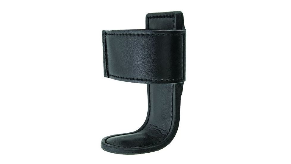 Hero's Pride L-style Radio Holder, Medium, Adjustable, AirTek, Smooth, Black, Medium 1442BP