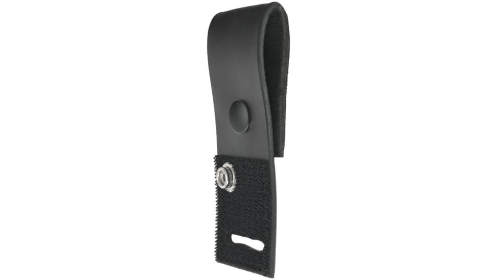 HERO'S PRIDE Leather Mic Holder, Plain, Black, 1516PB-01