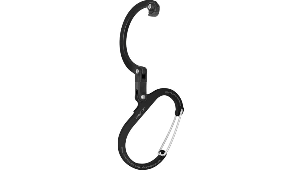 Heroclip Large Stealth Black