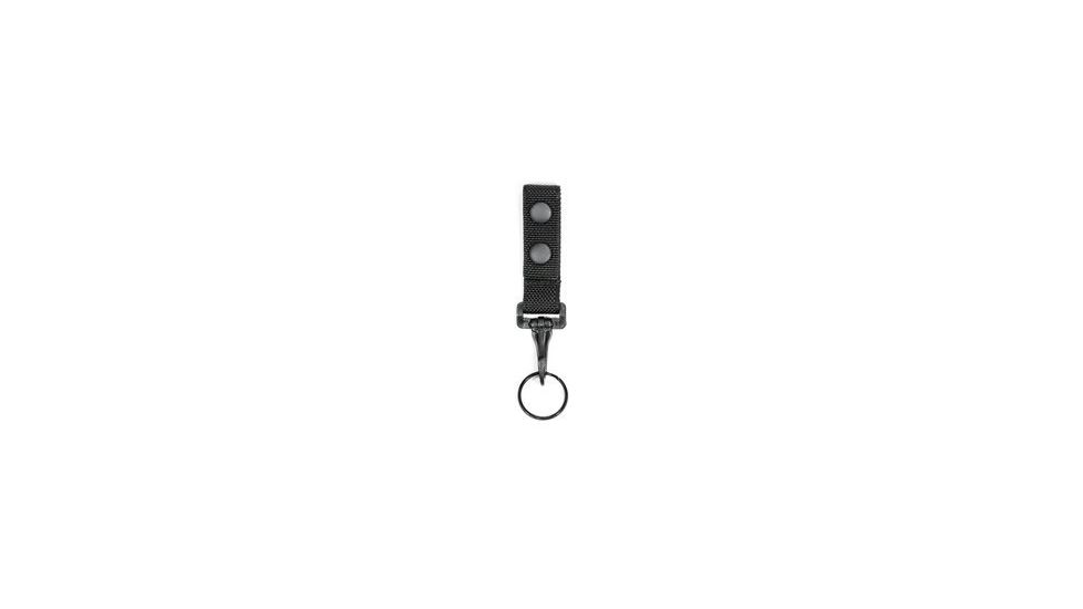 Heros Pride Key Holder - Standard - Metal Clip - Ballistic, Black 1087