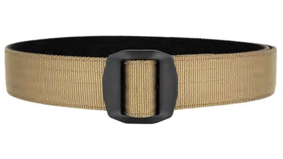 HEROS PRIDE Tactical Edc Reversible Belt W/ Black Buckle, Coyote - 1342X-5-L-38