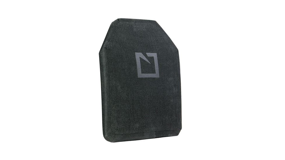 Hesco 600 Series 3611C, NIJ 0101.06 Certified Standalone Level III Plate, Special Threat Tested, Multi-Curve, SAPI Cut, Polyurea Coated, 8.75in X 11.75in, 3.7 lbs., Black, Small, 3611C-SA-MC-S