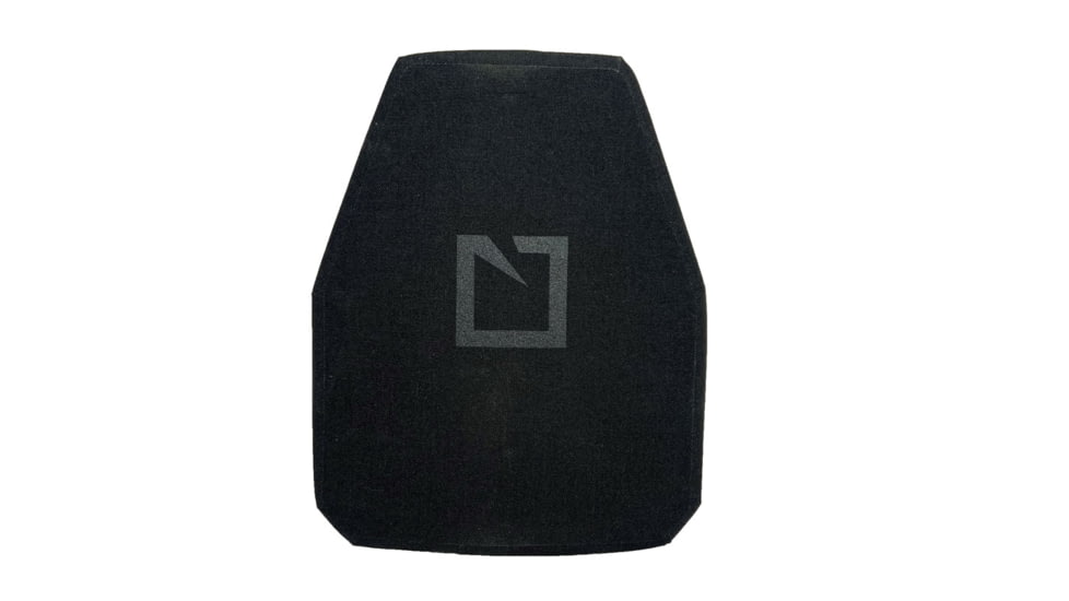 Hesco 800 Series 4800 Level IV Stand Alone Armor Plate, Small SAPI Cut, Black, 4800-SA-MC-S