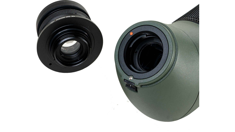 Hi-Lux Optics Phenom 33x85mm UHD MOA Reticle Eyepiece, Matte Black, Small, PM-EP-MOA