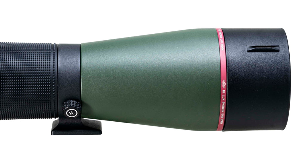 Hi-Lux Optics Phenom UHD 20-60x85mm Porro Prism Spotting Scope, Green, PM2060X85UHD