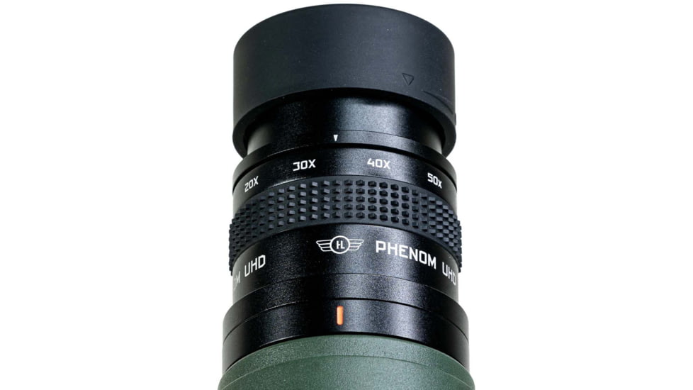 Hi-Lux Optics Phenom UHD 20-60x85mm Porro Prism Spotting Scope, Green, PM2060X85UHD