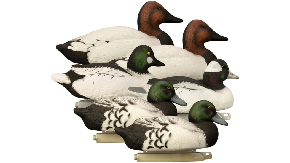 Higdon Outdoors Battleship Diver Pack Decoy, Foam Filled, All Drakes, Larger than Lifesize, 16994