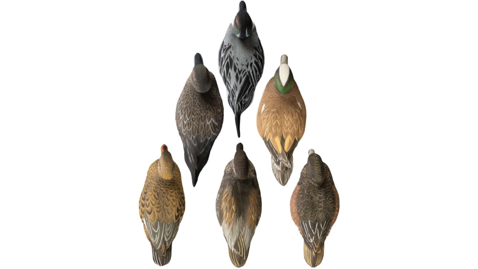 Higdon Outdoors Battleship Puddle Pack Decoy, Foam Filled, 6 Pack, Larger than Lifesize, 16993