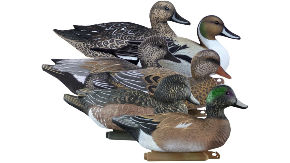 Higdon Outdoors Battleship Puddle Pack Decoy, Foam Filled, 6 Pack, Larger than Lifesize, 16993