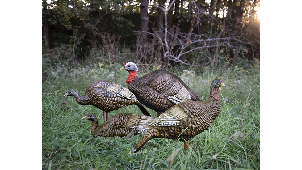 Higdon Outdoors Hard Body Upright Hen Turkey Decoy, 63111