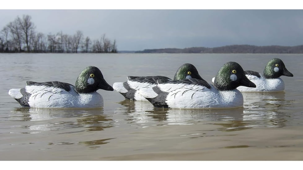 Higdon Outdoors Standard Goldeneye Foam Filled Drakes, 6 Pack, 19733