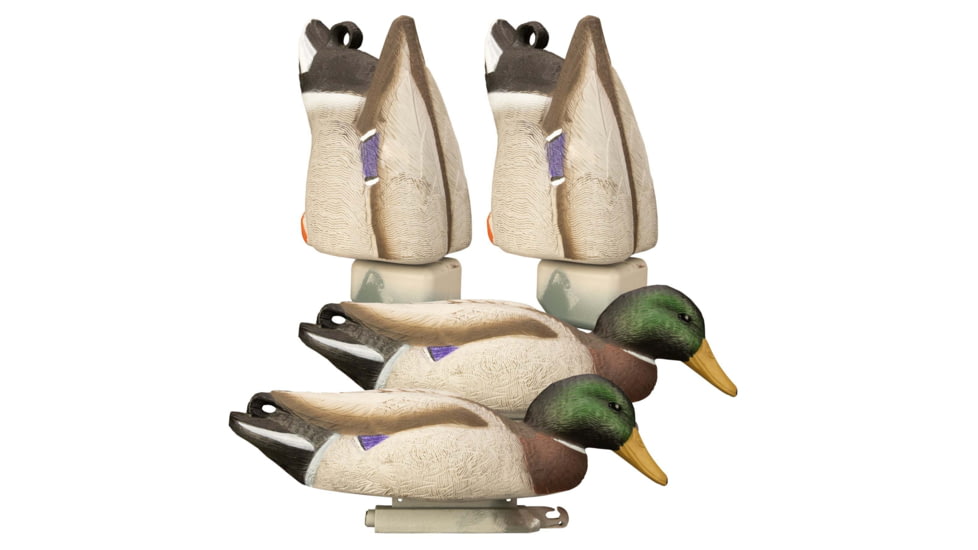 Higdon Outdoors Magnum Mallard Feeder Pack, Multi Color, 4 Pack, 17023