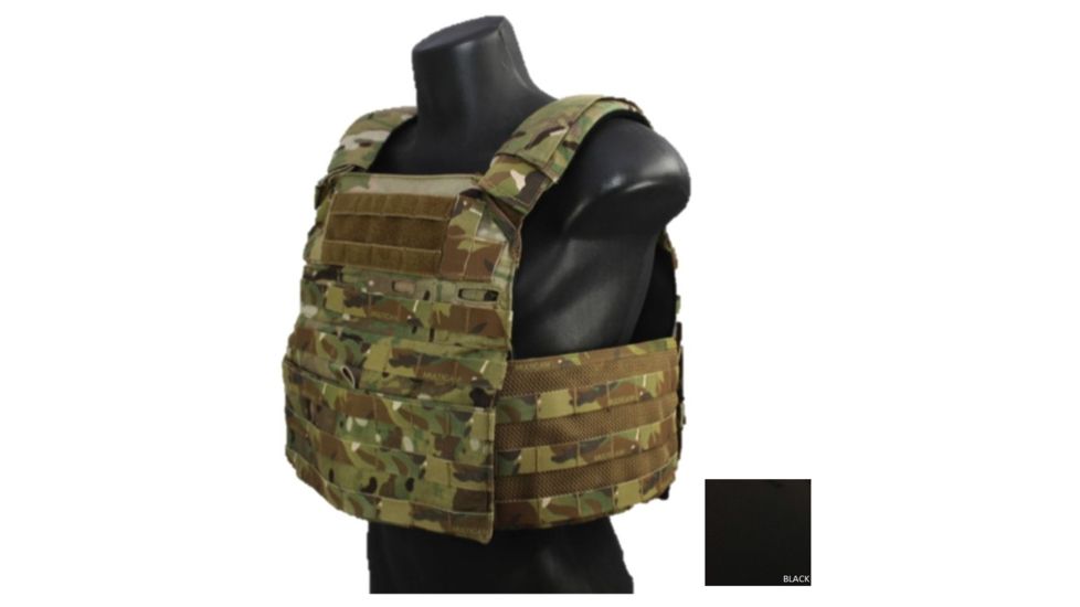 High Ground Gear Advanced Plate Carrier, Regular, Black, 8x10, 10x12, HG-8420-6