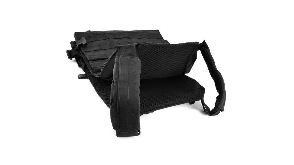 High Ground Gear Advanced Plate Carrier V2, Black, ESAPI, X-Large, 11.00in x14.00in, HG-8474-6