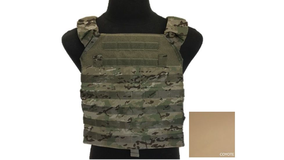 High Ground Gear Advanced Plate Carrier V2, Coyote, ESAPI, X-Large, 11.00"x14.00", HG-8474-4