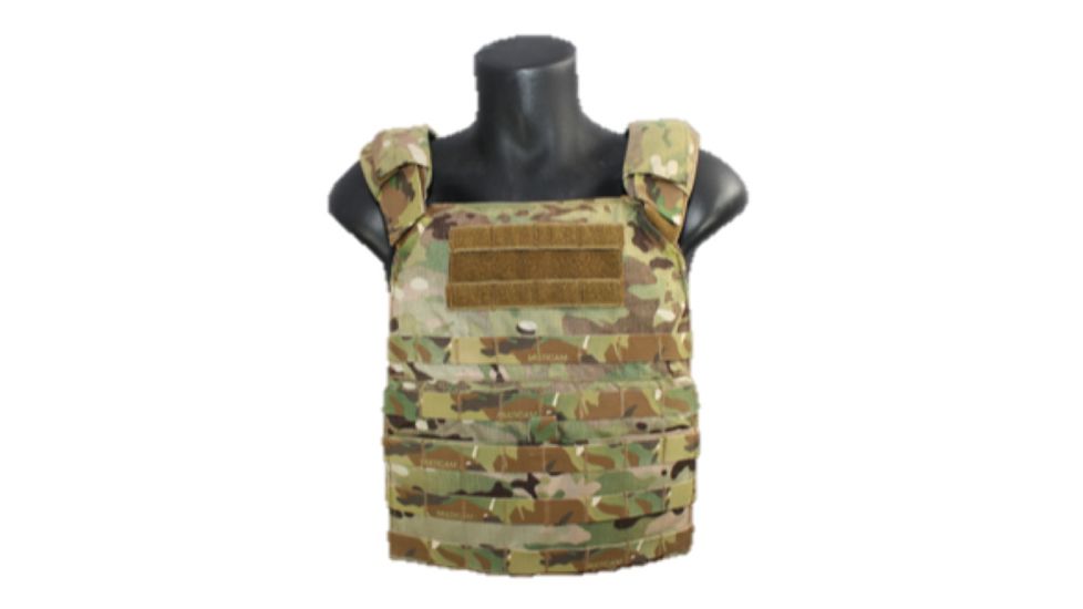 High Ground Gear Basic Plate Carrier, Regular, Multi-Cam, 8x10, 10x12, HG-8430-1