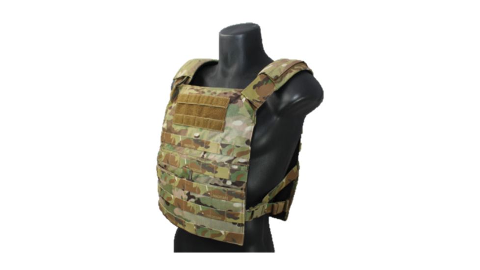 High Ground Gear Basic Plate Carrier, Regular, Multi-Cam, 8x10, 10x12, HG-8430-1