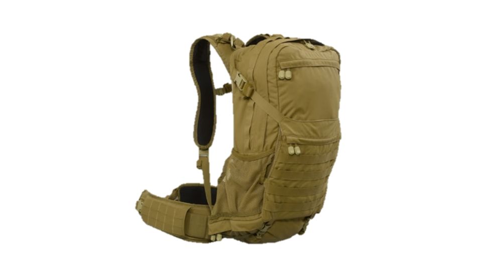 High Ground Gear HG 3 Day Pack with SM/MD Waist Belt, Coyote, S/M, HG-8361-4