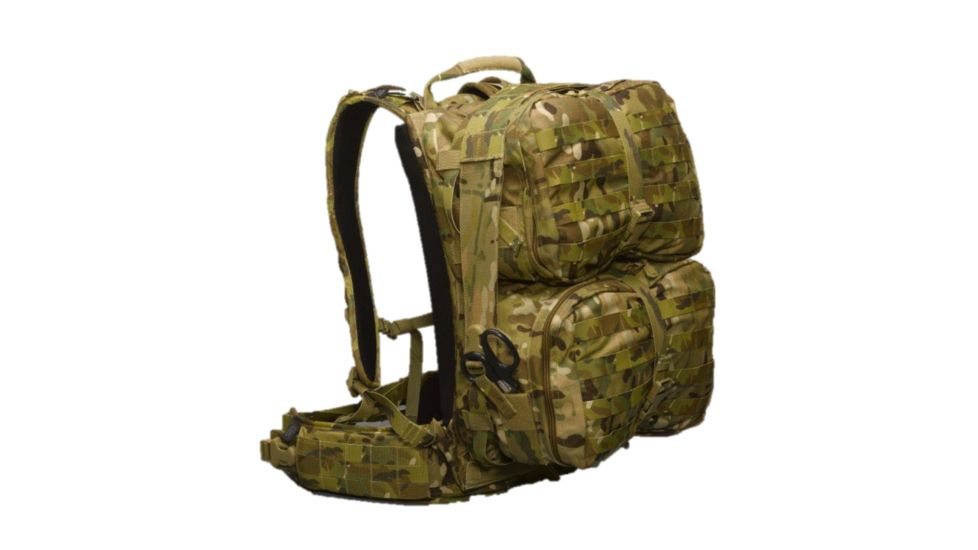 High Ground Gear HG Rigid-Frame, Modular Trauma Pack with SM/MD Waist Belt, Multi-Cam, HG-8317-1