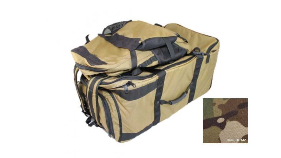 High Ground Gear HG Rolling Deployment Kit, 31.25in Lx17.5in Wx14.25in H, Multi-Cam, HG-8928-1