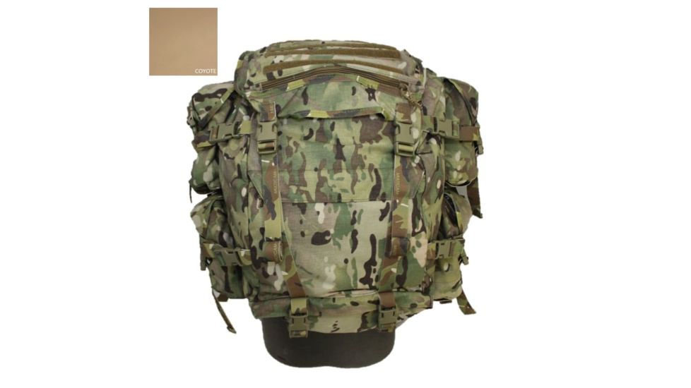 High Ground Gear HG Summit 5 Day Backpack with SM/MD Waistbelt, Coyote, S/M, HG-8383-4
