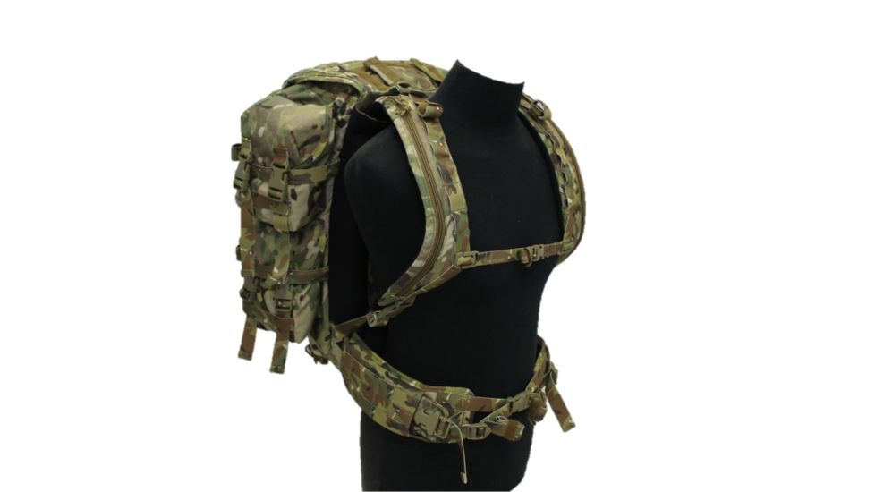 High Ground Gear HG Summit 5 Day Backpack with SM/MD Waistbelt, Multi-Cam, S/M, HG-8383-1
