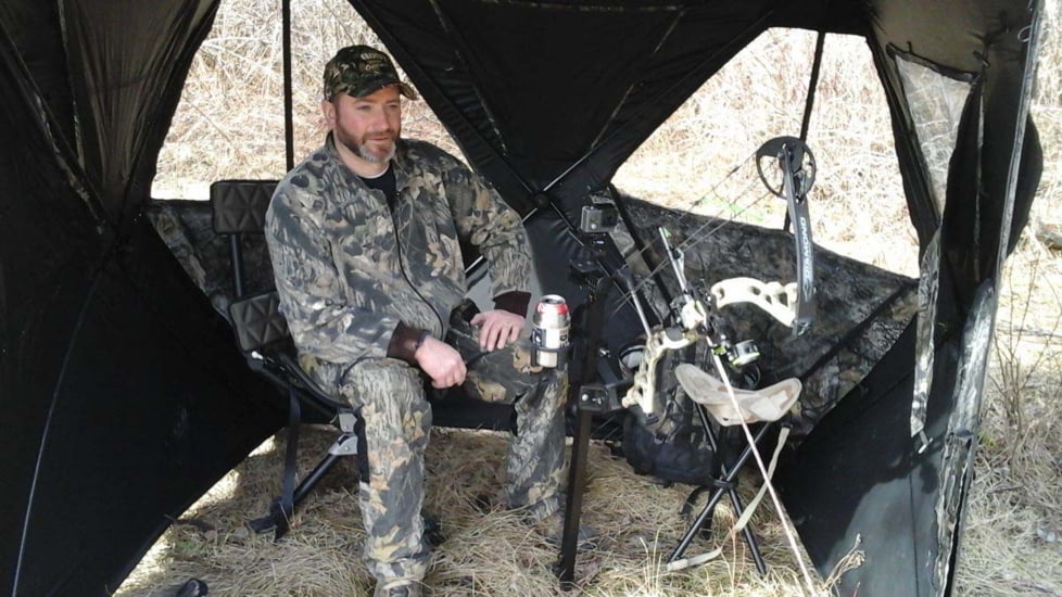 High Point Ground Blind Stake, Black, 120-GBS
