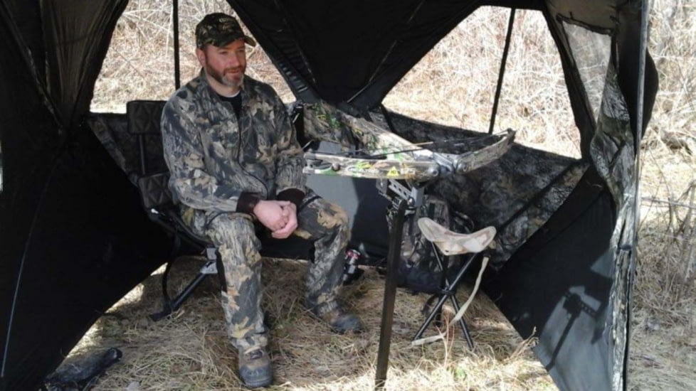 High Point Ground Blind Stake, Black, 120-GBS