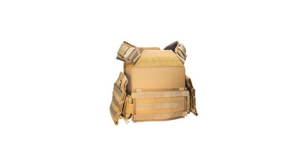 High Speed Gear HSGI Adjustable Side Plate Pouch, Coyote Brown 40SP00CB
