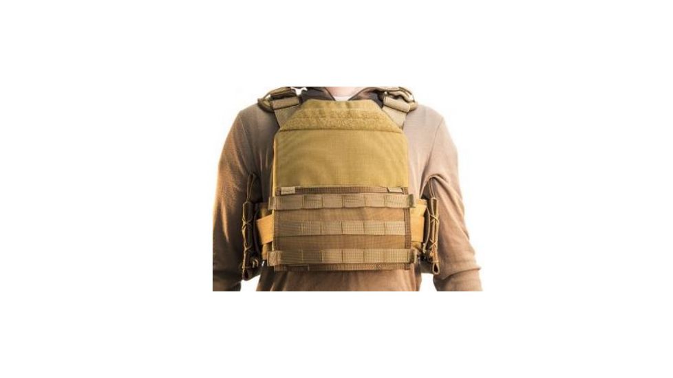 High Speed Gear HSGI Adjustable Side Plate Pouch, Coyote Brown 40SP00CB