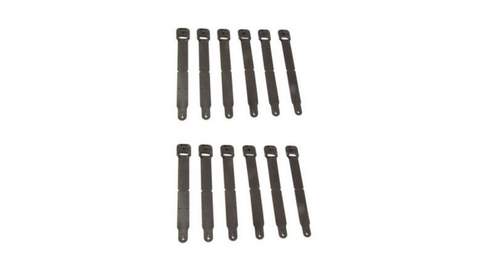 High Speed Gear HSGI HSG Pouch Short Clip, Black, 12 Pack, 91SC12BK