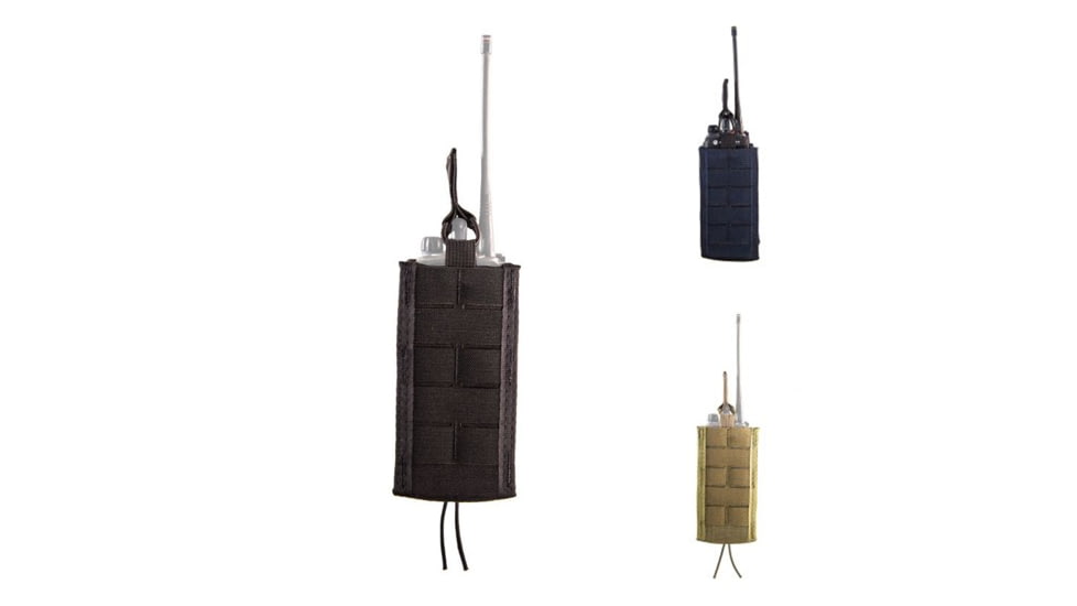 High Speed Gear Duty Radio TACO Univ Mount, Black, Coyote Brown, LE Blue, Olive Drab