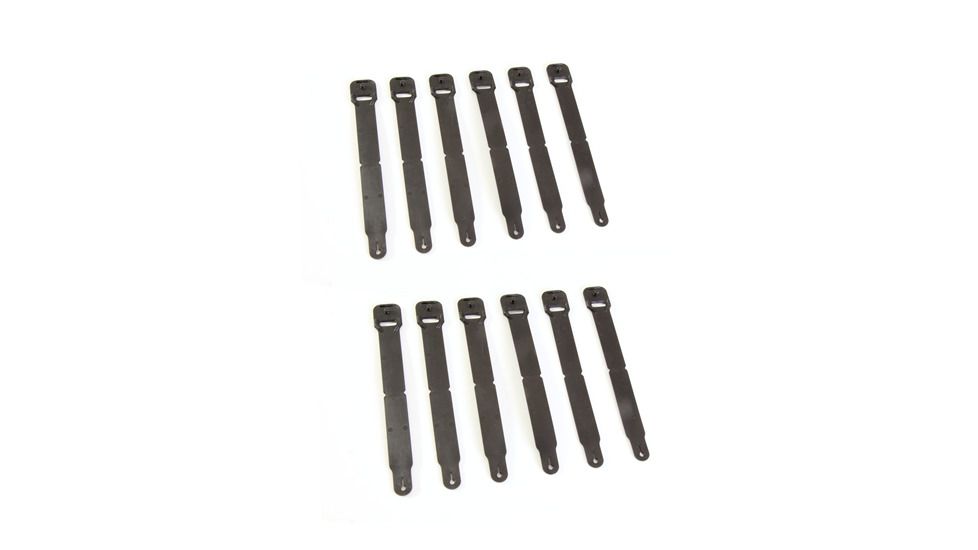 High Speed Gear HSGI HSG Pouch Long Clip, Short, Black, 100 Pack, 91SCBUBK