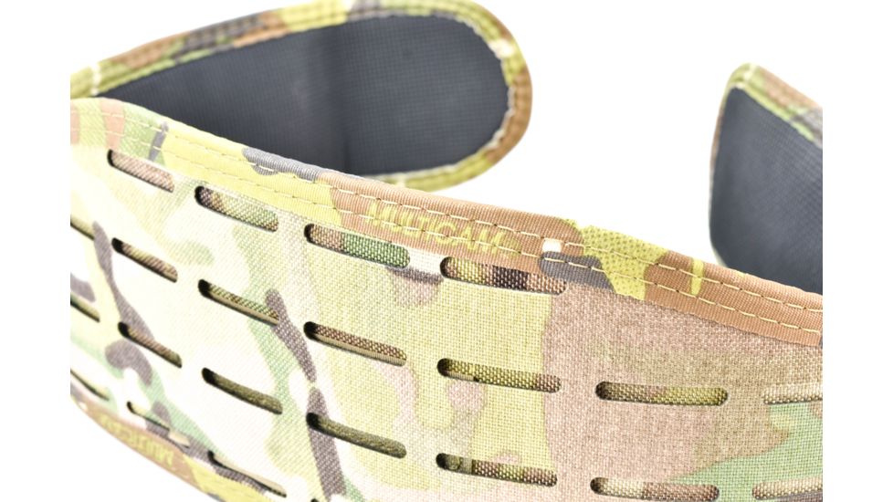 High Speed Gear Hsg, Laser Slim Grip Padded Belt, Slotted, Multicam, Small, 33SLB0MC