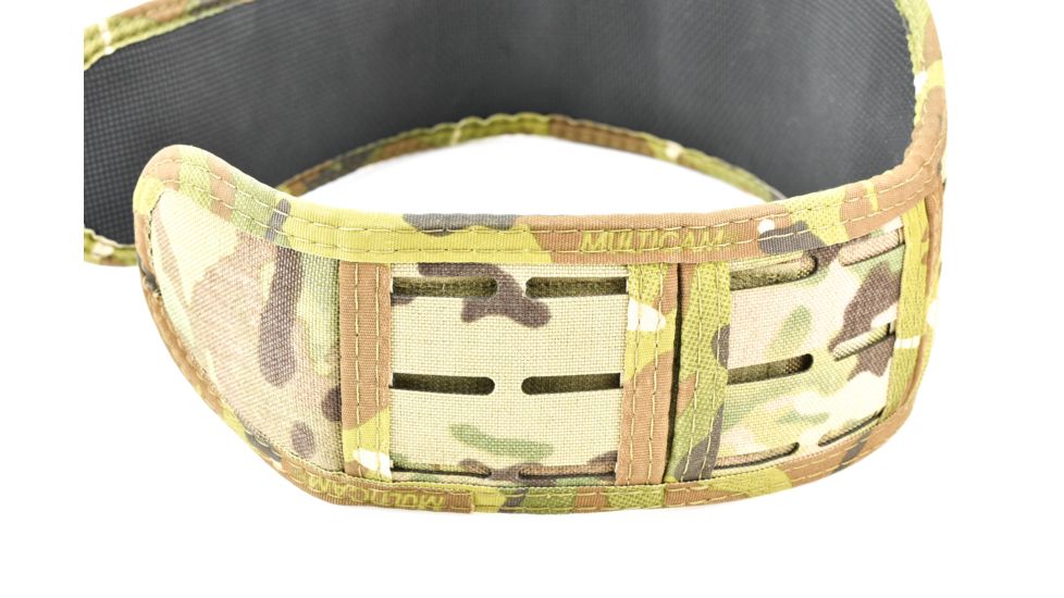 High Speed Gear Hsg, Laser Slim Grip Padded Belt, Slotted, Multicam, Small, 33SLB0MC