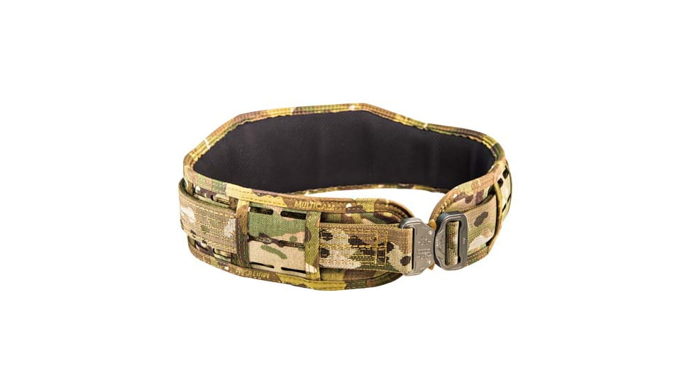 High Speed Gear Hsg, Laser Slim Grip Padded Belt, Slotted, Multicam, Extra Large, 33SLB3MC