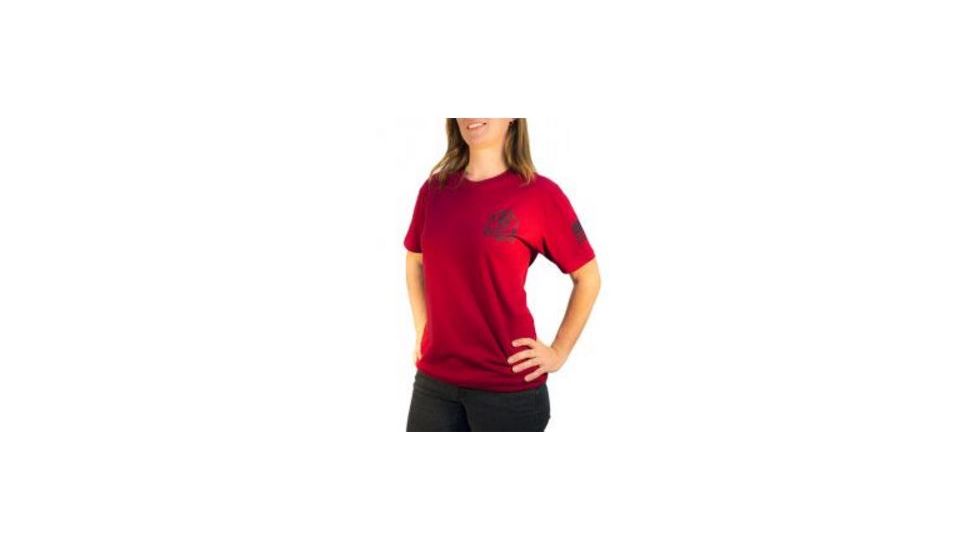 High Speed Gear HSGI Short Sleve T-Shirt 2015, Unisex, Cardinal, Small 90SH00RD
