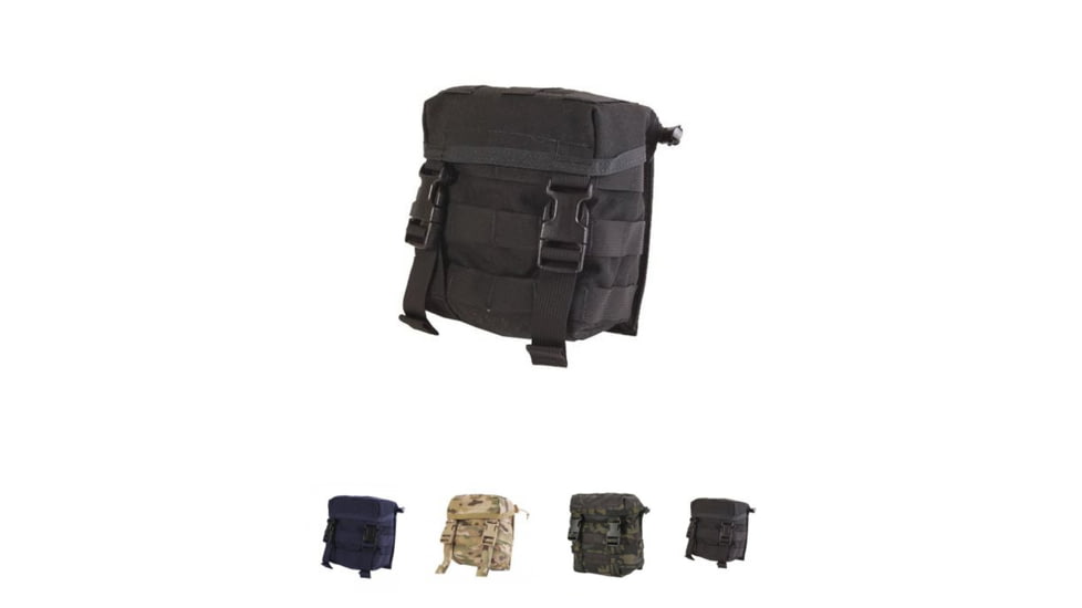 High Speed Gear HSGI Canteen 2QT Pouch, Black, LE Blue, MultiCam, MultiCam BK, Olive Drab