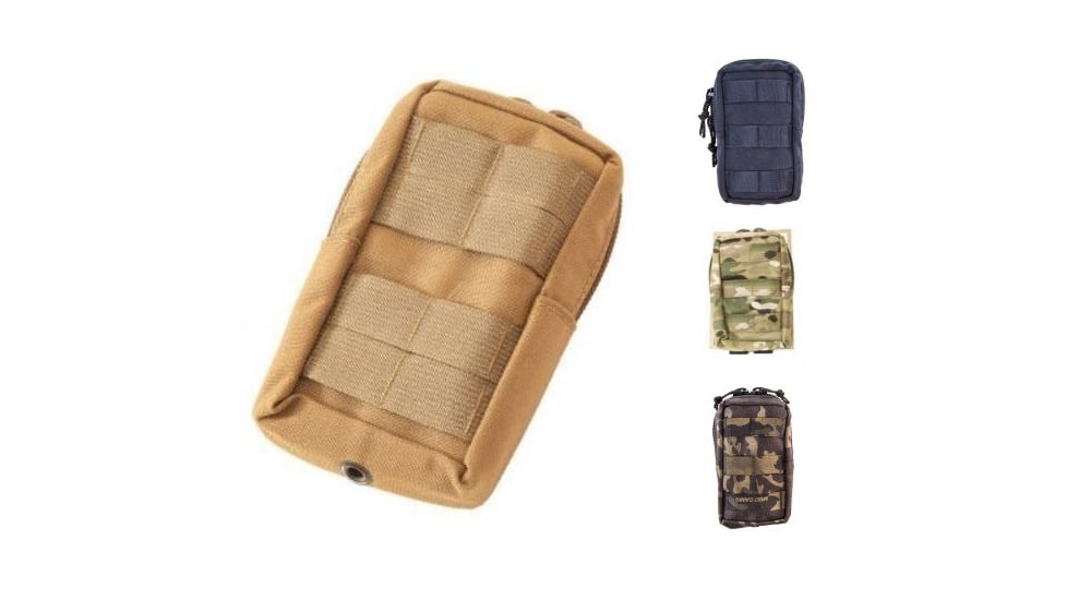 High Speed Gear HSGI Mini Radio/Utility MOLLE Pouch, Coyote Brown, LE Blue, MultiCam, MultiCam BK