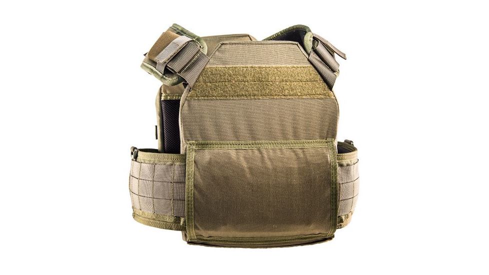 High Speed Gear Modular Plate Carrier w/ 30.5in Small Sure Grip Belt, Olive Drab, Medium, 40MP10OD
