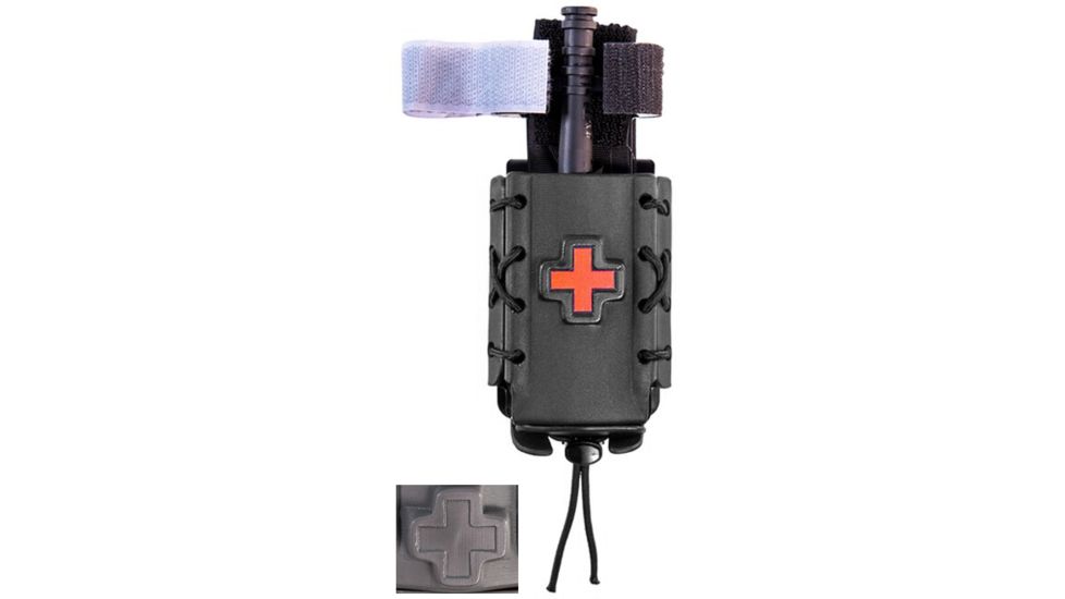 High Speed Gear Slick Tourniquet Taco U-Mount Pouch, Wolf Gray, 11TQK2WG