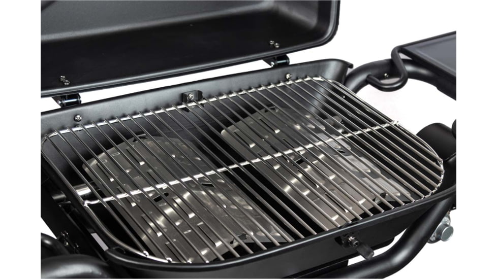 HitchFire F-20 Propane Driver Side Gas Grill, Black, Large, HFG01F2001DRS