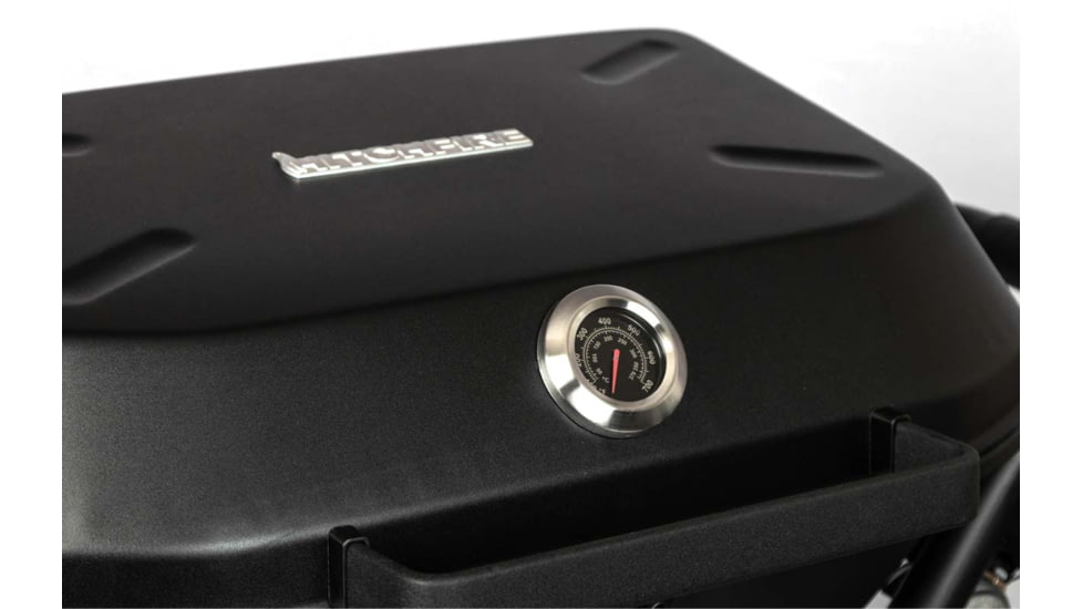 HitchFire F-20 Propane Driver Side Gas Grill, Black, Large, HFG01F2001DRS