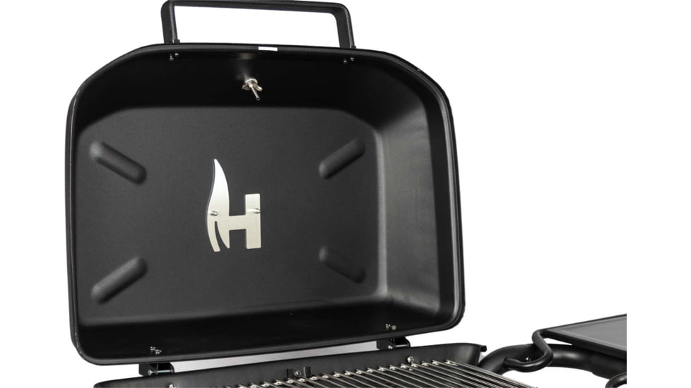 HitchFire F-20 Propane Driver Side Gas Grill, Black, Large, HFG01F2001DRS