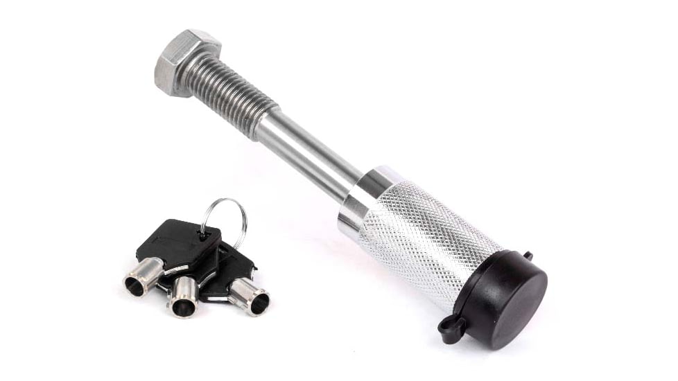 HitchFire Locking Hitch Pin, Silver, Small, HFG01PIN