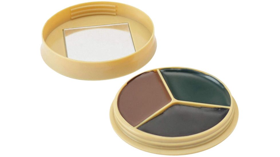 HME Products 3 Color Camo Face Paint Kit w/ Mirror, HME-CMOFP3