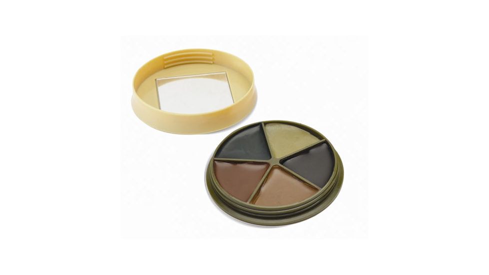 HME Products 5 Color Camo Face Paint Kit w/ Mirror, HME-CMOFP5